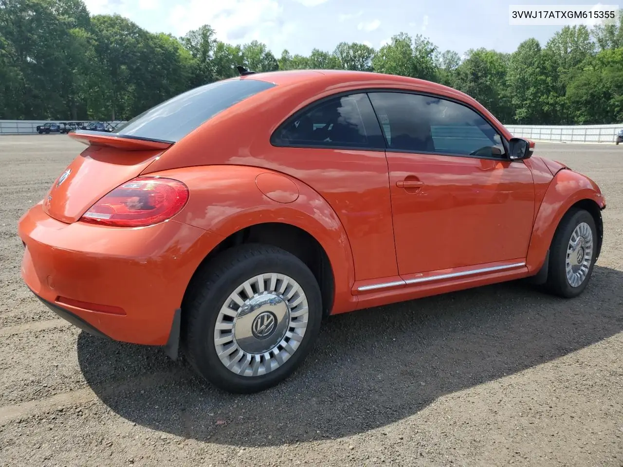 2016 Volkswagen Beetle Se VIN: 3VWJ17ATXGM615355 Lot: 61466695