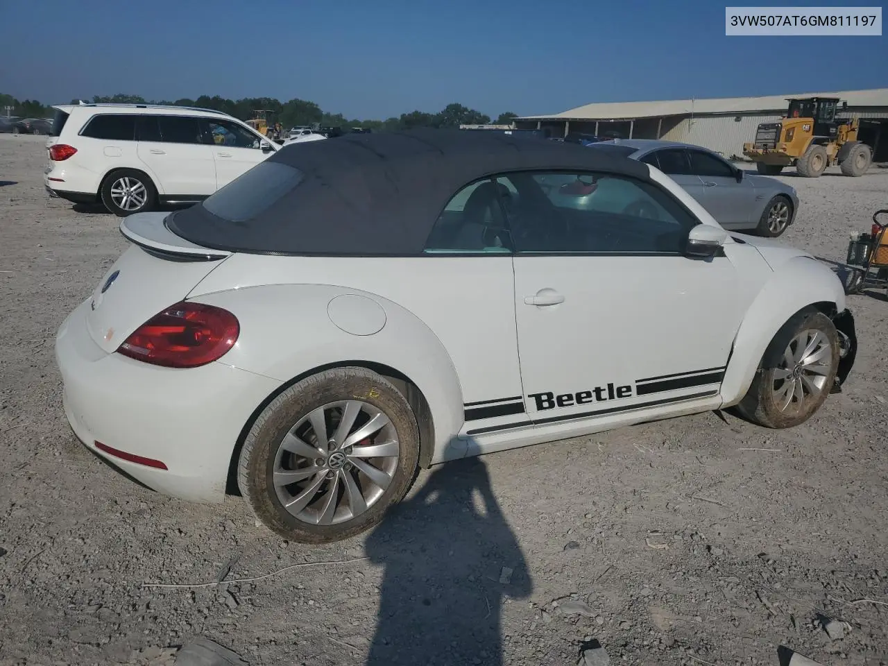 2016 Volkswagen Beetle S/Se VIN: 3VW507AT6GM811197 Lot: 62003275