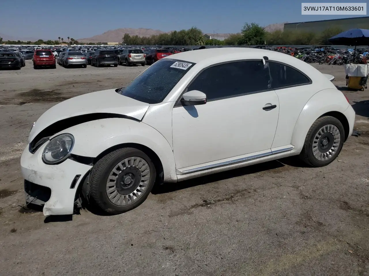 2016 Volkswagen Beetle Se VIN: 3VWJ17AT1GM633601 Lot: 62905435