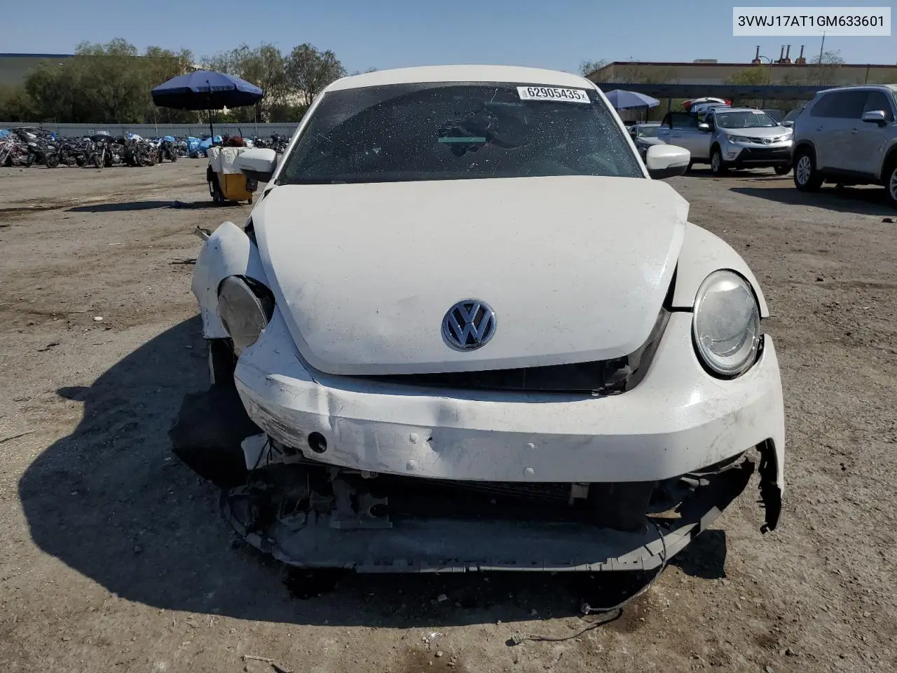2016 Volkswagen Beetle Se VIN: 3VWJ17AT1GM633601 Lot: 62905435