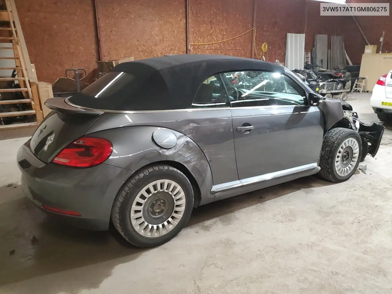 2016 Volkswagen Beetle S/Se VIN: 3VW517AT1GM806275 Lot: 63319925