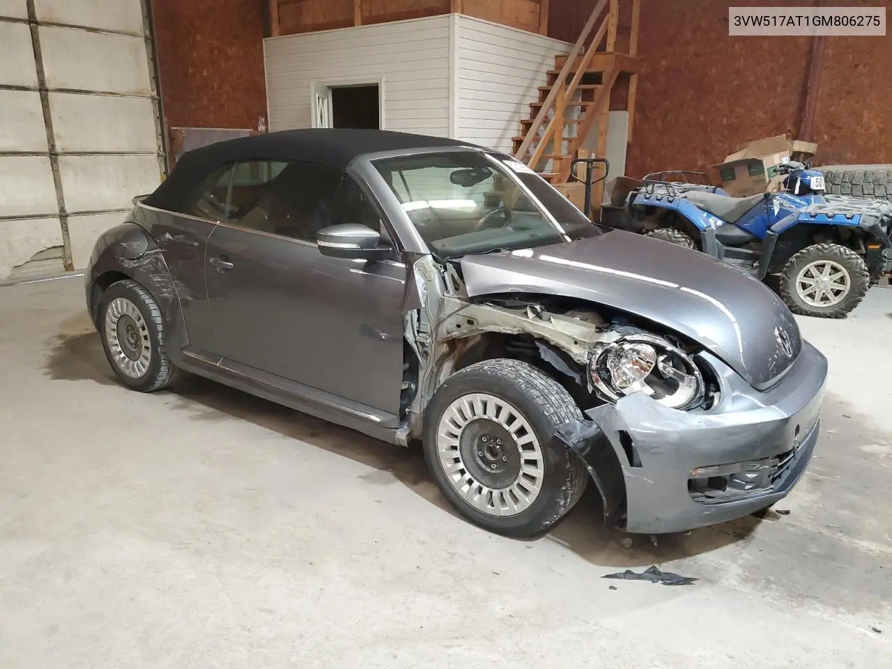 2016 Volkswagen Beetle S/Se VIN: 3VW517AT1GM806275 Lot: 63319925