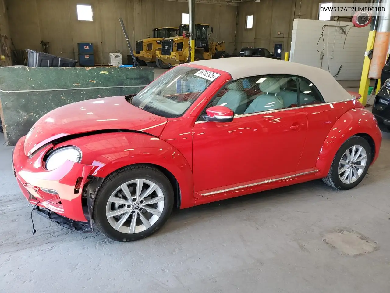 2017 Volkswagen Beetle S/Se VIN: 3VW517AT2HM806108 Lot: 56736505