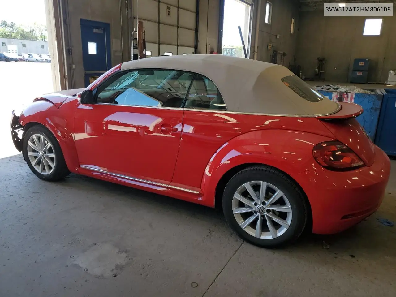 2017 Volkswagen Beetle S/Se VIN: 3VW517AT2HM806108 Lot: 56736505