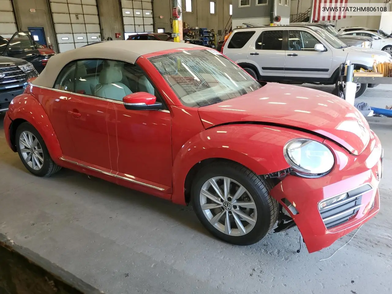 2017 Volkswagen Beetle S/Se VIN: 3VW517AT2HM806108 Lot: 56736505