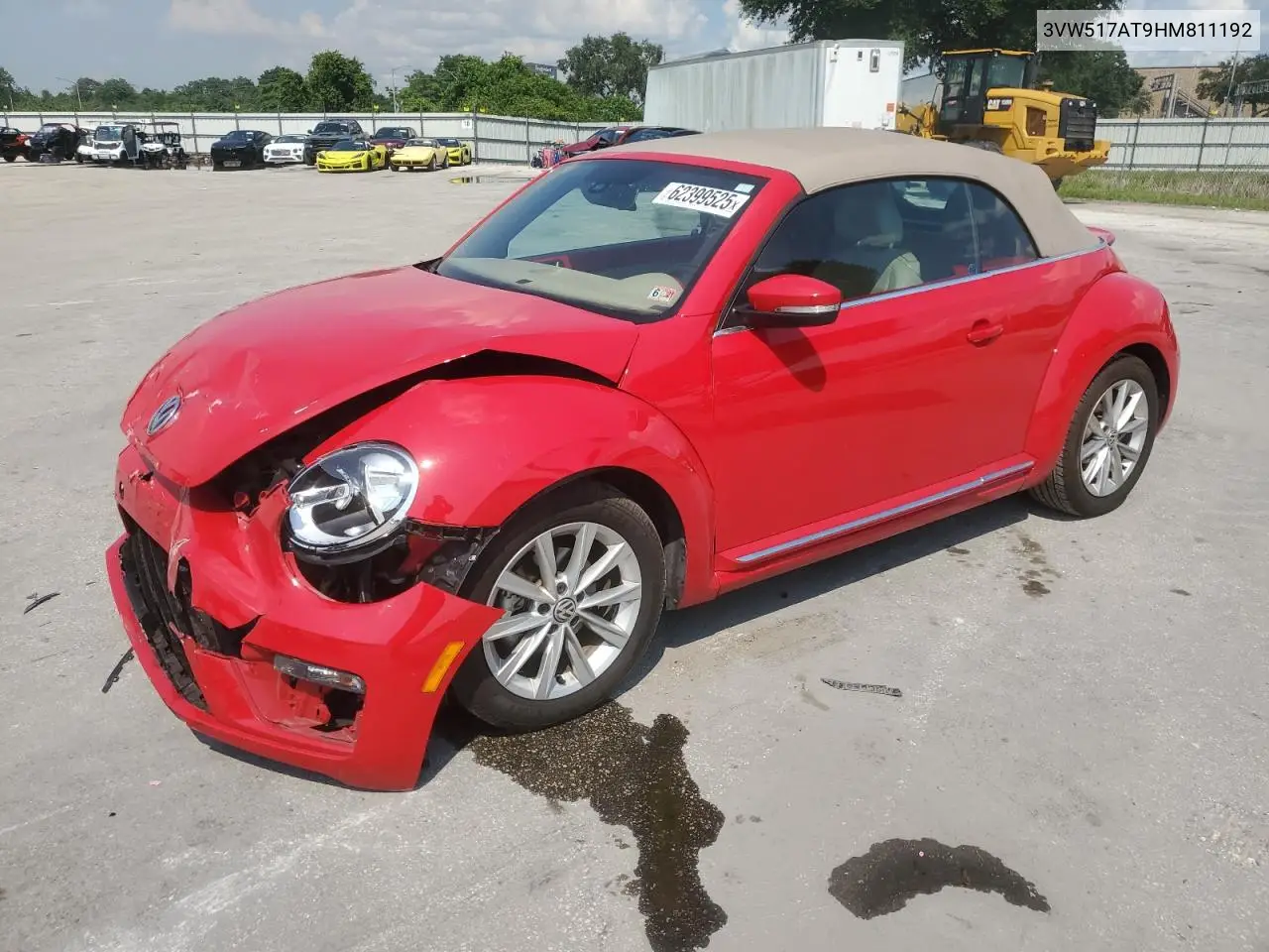 2017 Volkswagen Beetle S/Se VIN: 3VW517AT9HM811192 Lot: 62399525