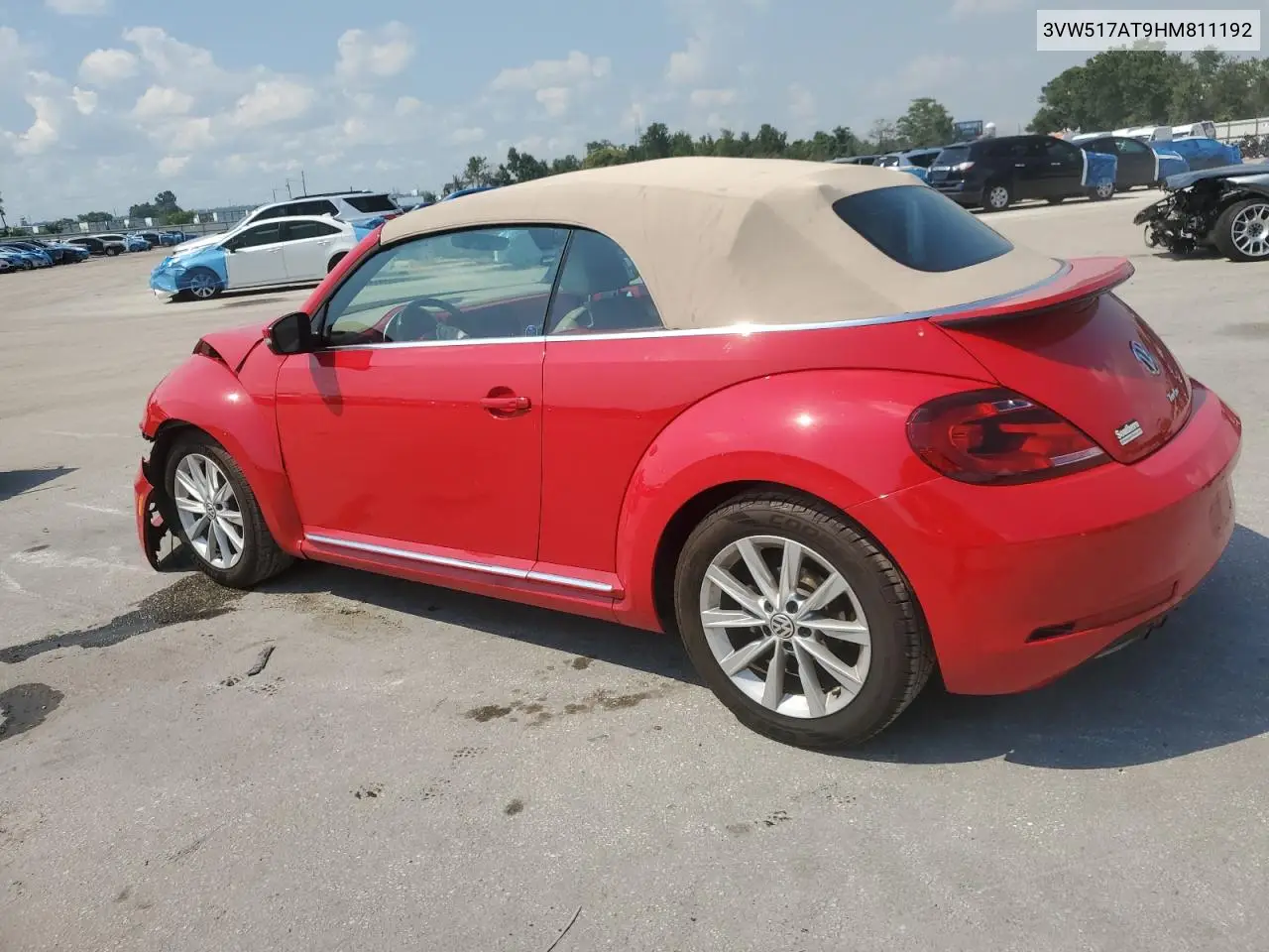 2017 Volkswagen Beetle S/Se VIN: 3VW517AT9HM811192 Lot: 62399525