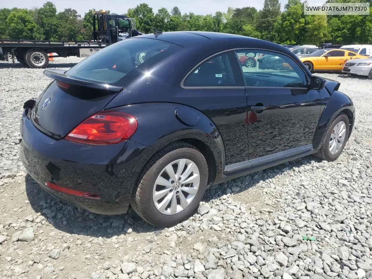 2018 Volkswagen Beetle S VIN: 3VWFD7AT6JM717370 Lot: 55814455