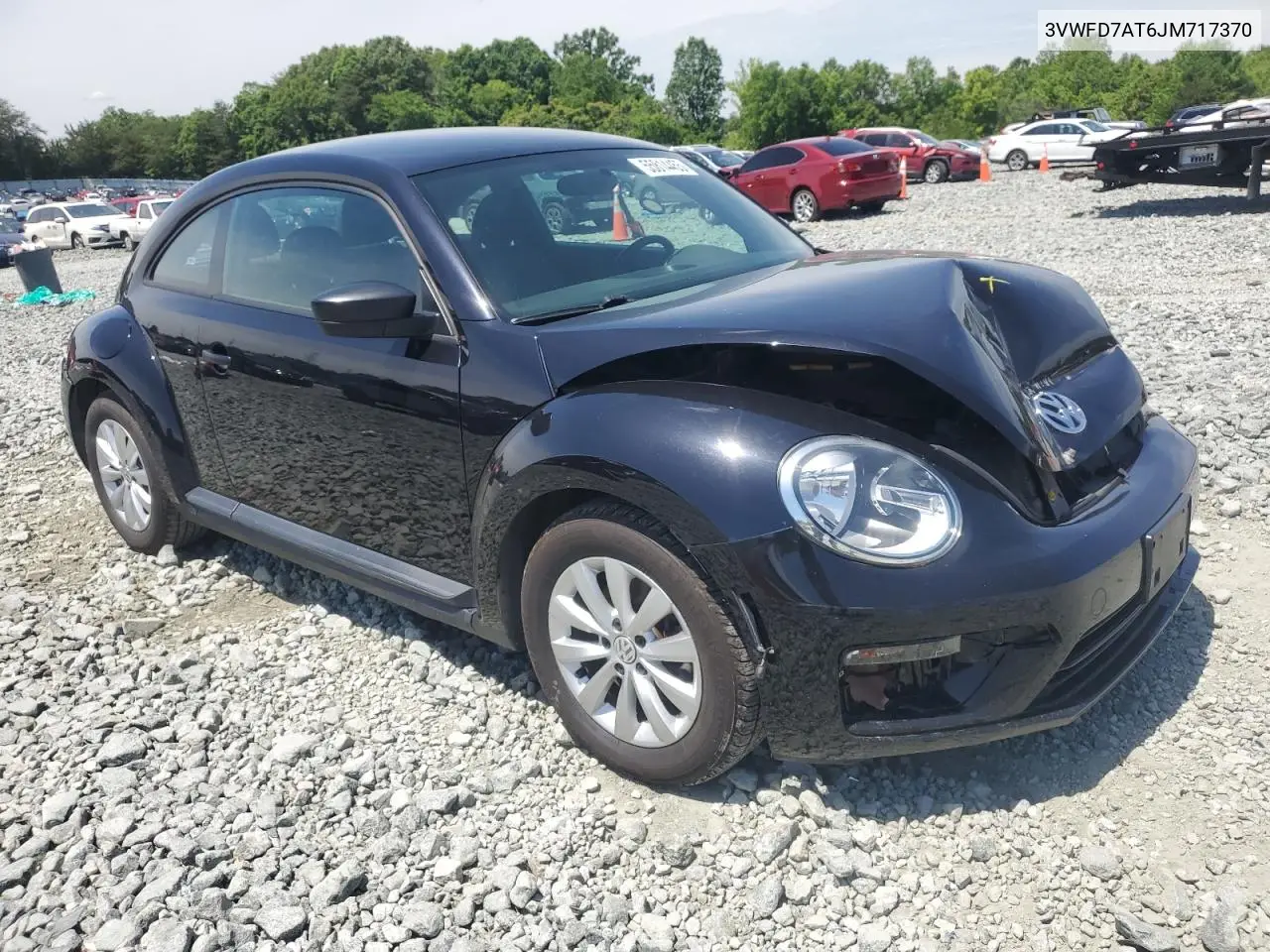 2018 Volkswagen Beetle S VIN: 3VWFD7AT6JM717370 Lot: 55814455