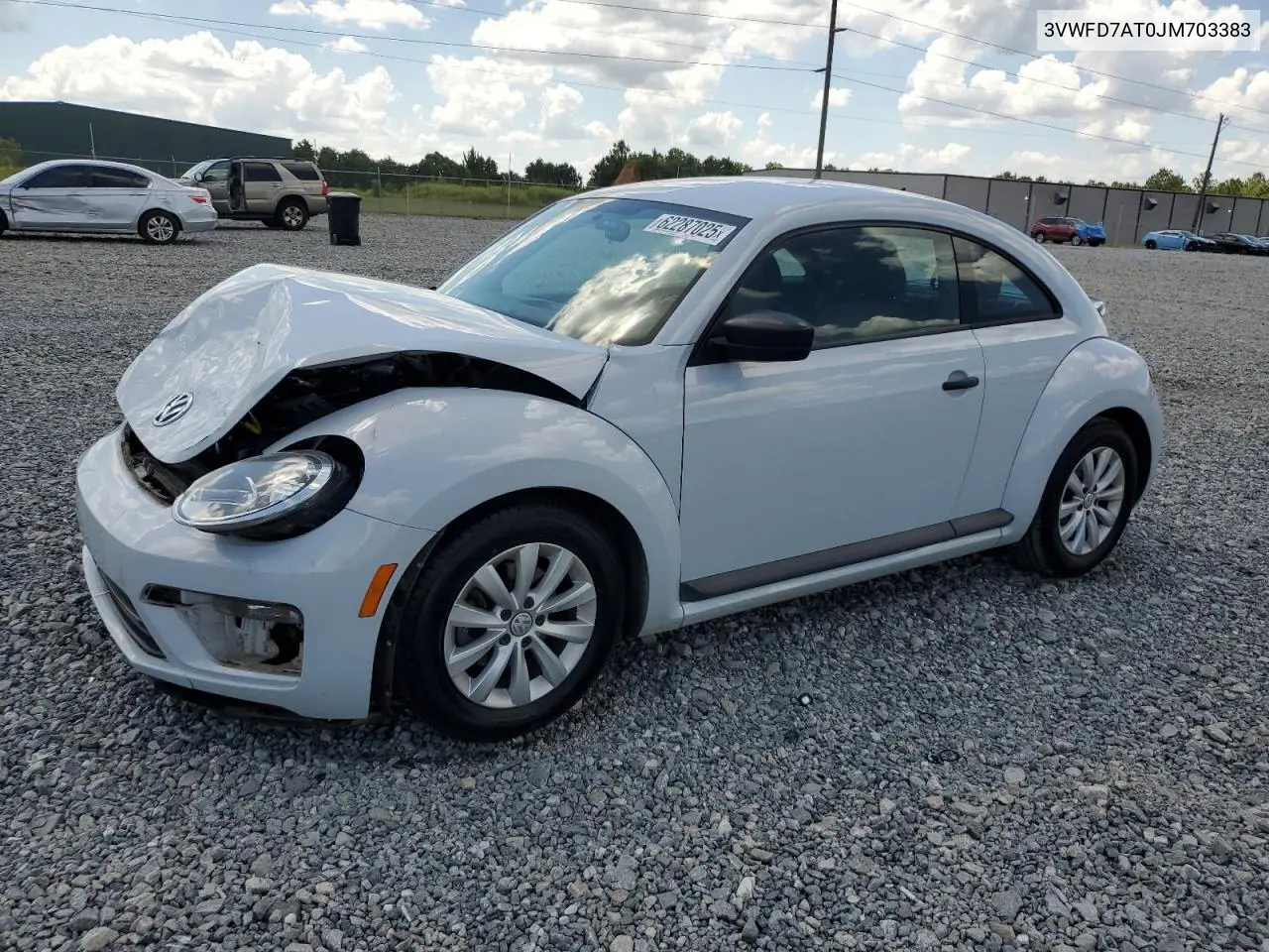 2018 Volkswagen Beetle S VIN: 3VWFD7AT0JM703383 Lot: 62287025