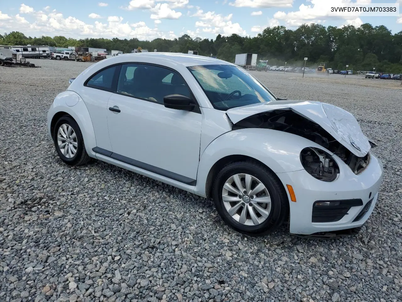 2018 Volkswagen Beetle S VIN: 3VWFD7AT0JM703383 Lot: 62287025