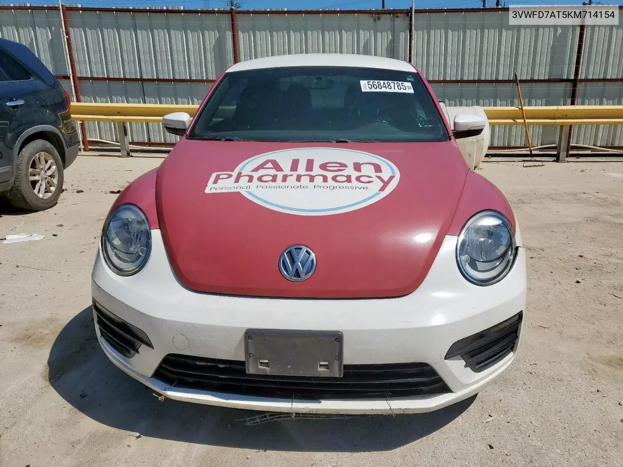 2019 Volkswagen Beetle S VIN: 3VWFD7AT5KM714154 Lot: 56848785