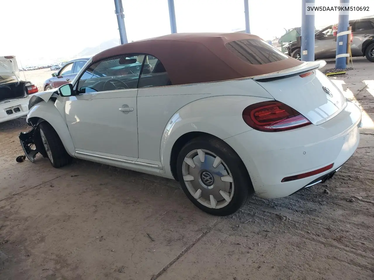 2019 Volkswagen Beetle S VIN: 3VW5DAAT9KM510692 Lot: 62407655