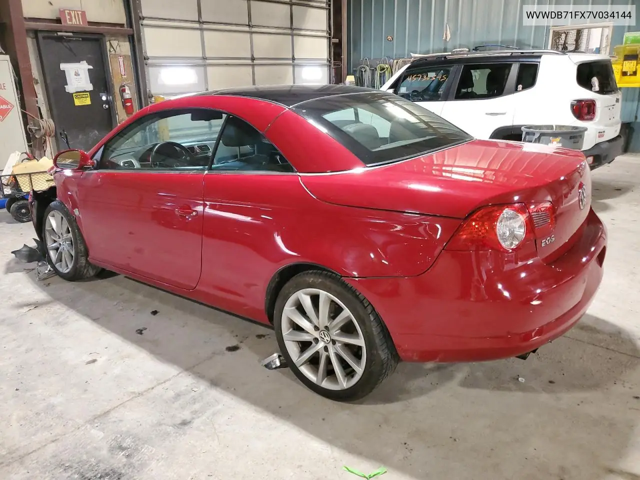 2007 Volkswagen Eos 3.2L Sport VIN: WVWDB71FX7V034144 Lot: 46568105