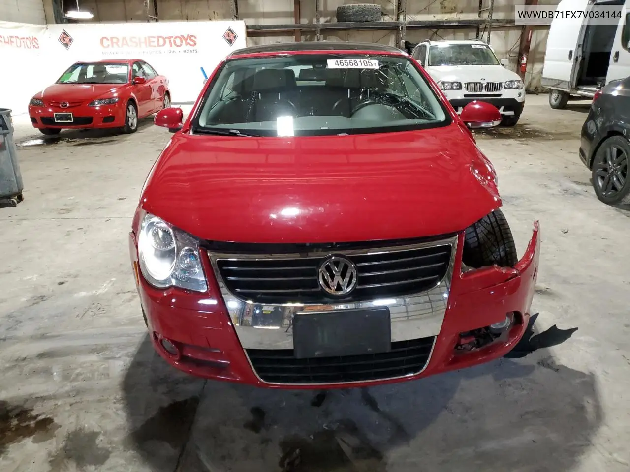 2007 Volkswagen Eos 3.2L Sport VIN: WVWDB71FX7V034144 Lot: 46568105