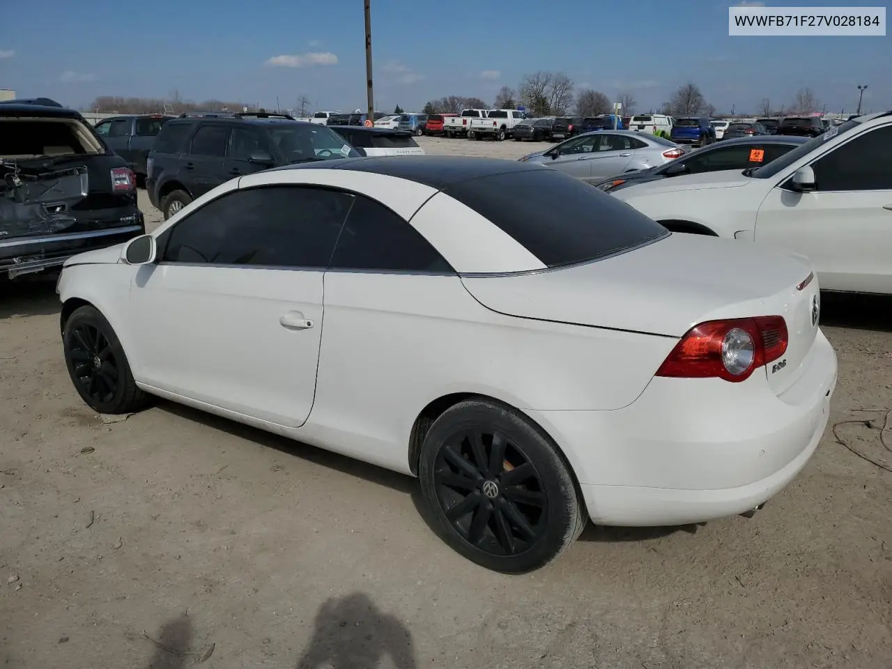 2007 Volkswagen Eos 3.2L VIN: WVWFB71F27V028184 Lot: 47165075