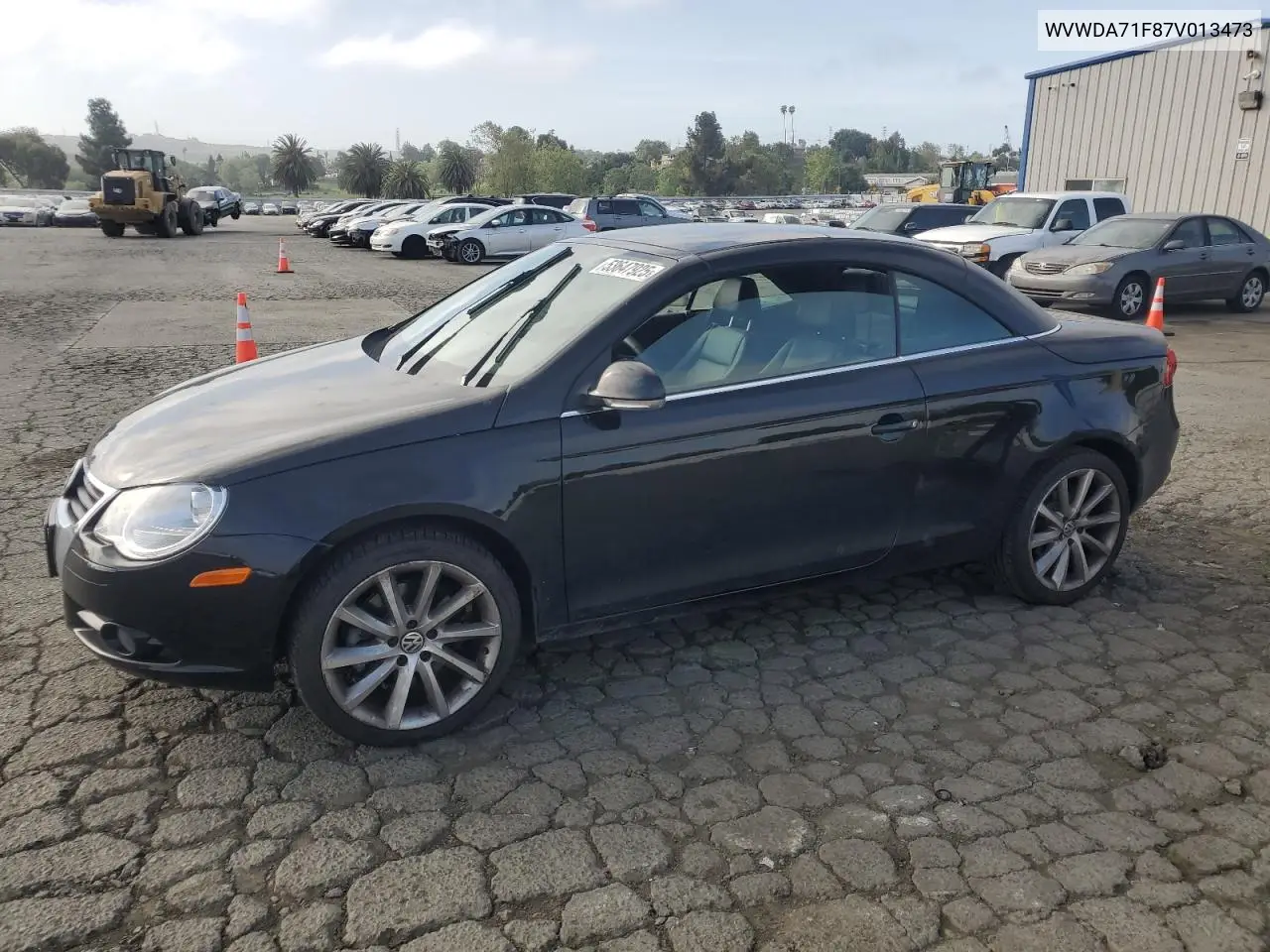 2007 Volkswagen Eos 2.0T Sport VIN: WVWDA71F87V013473 Lot: 53647925