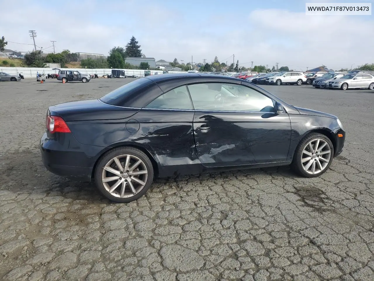 2007 Volkswagen Eos 2.0T Sport VIN: WVWDA71F87V013473 Lot: 53647925