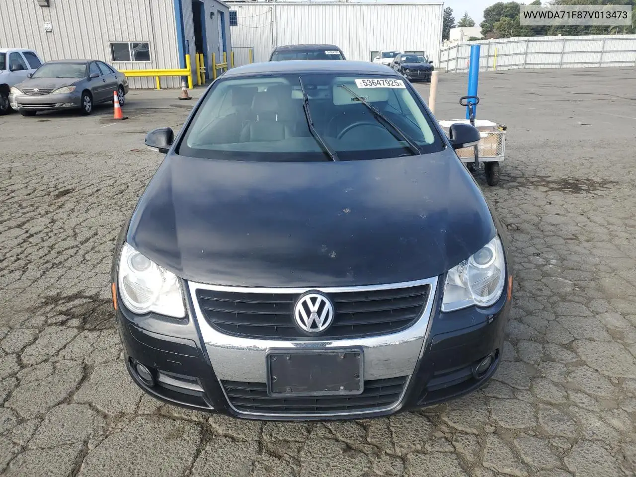2007 Volkswagen Eos 2.0T Sport VIN: WVWDA71F87V013473 Lot: 53647925