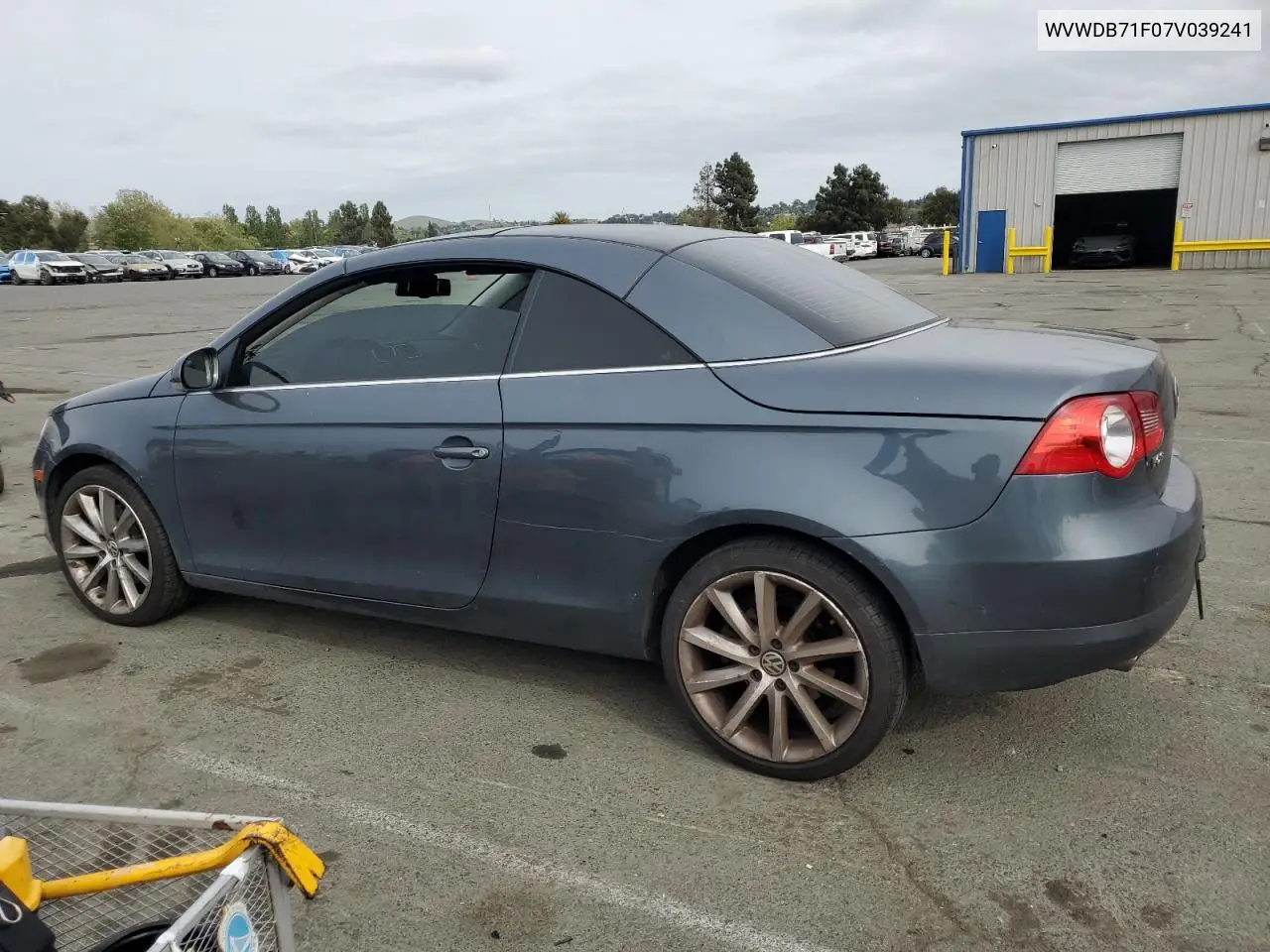 2007 Volkswagen Eos 3.2L Sport VIN: WVWDB71F07V039241 Lot: 54573135
