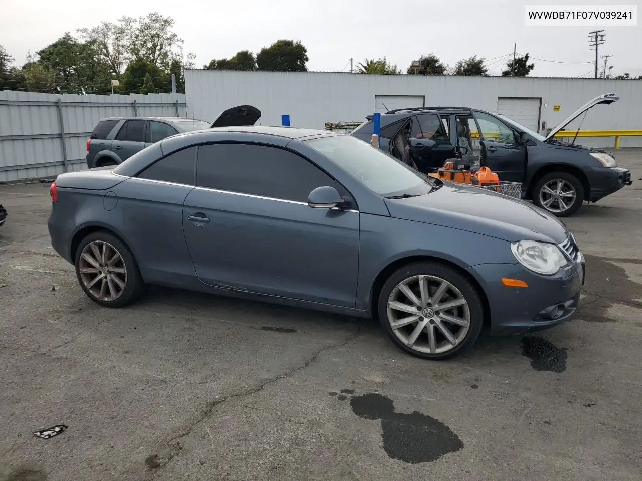 2007 Volkswagen Eos 3.2L Sport VIN: WVWDB71F07V039241 Lot: 54573135