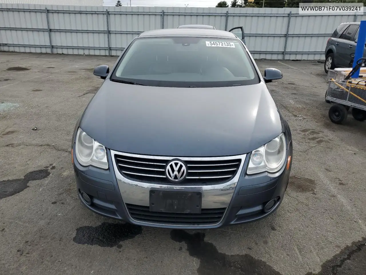 2007 Volkswagen Eos 3.2L Sport VIN: WVWDB71F07V039241 Lot: 54573135