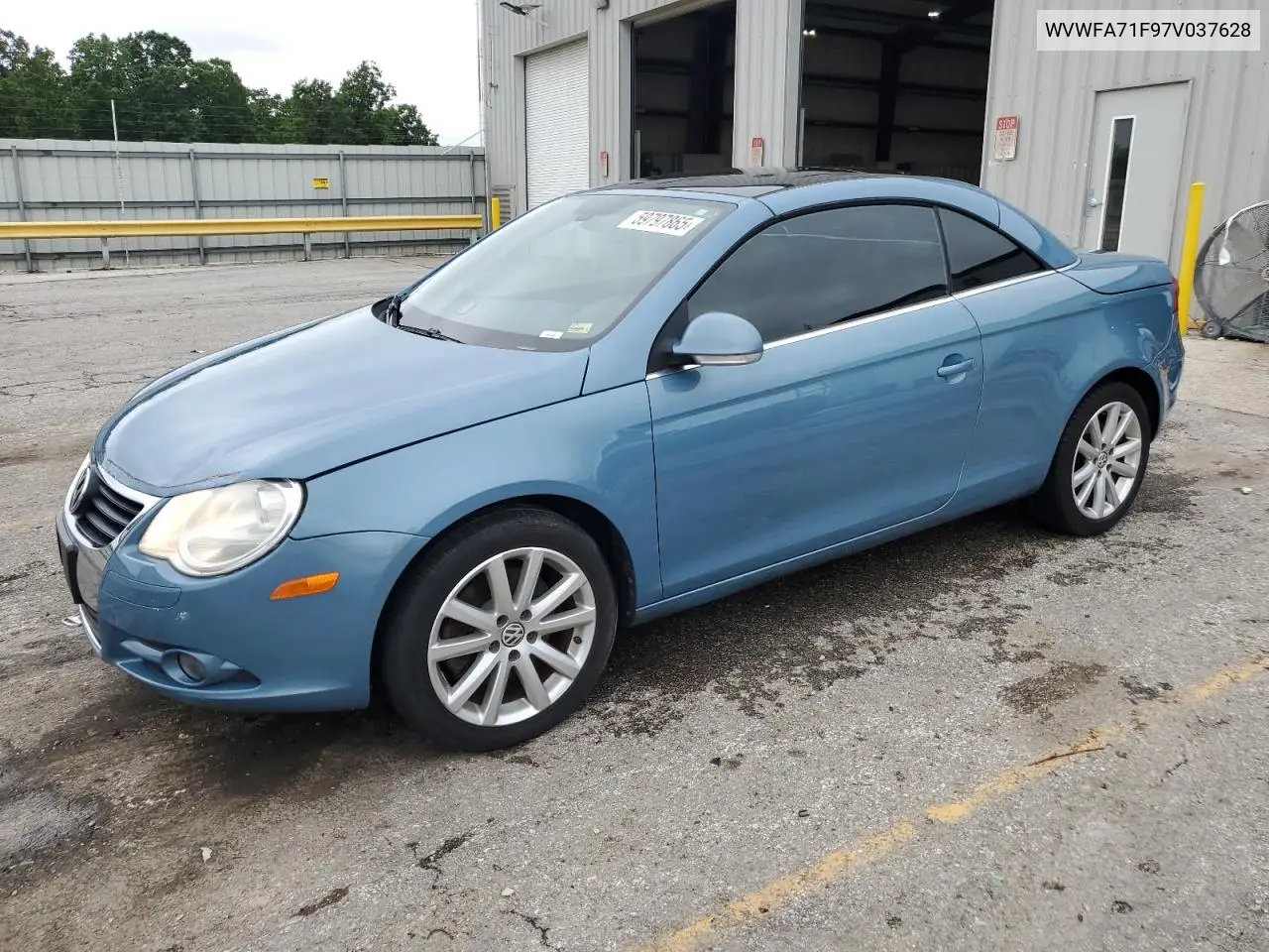 2007 Volkswagen Eos 2.0T Luxury VIN: WVWFA71F97V037628 Lot: 59797865