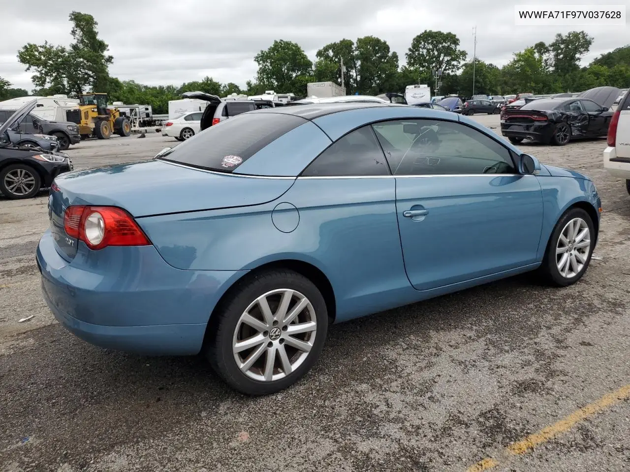 2007 Volkswagen Eos 2.0T Luxury VIN: WVWFA71F97V037628 Lot: 59797865