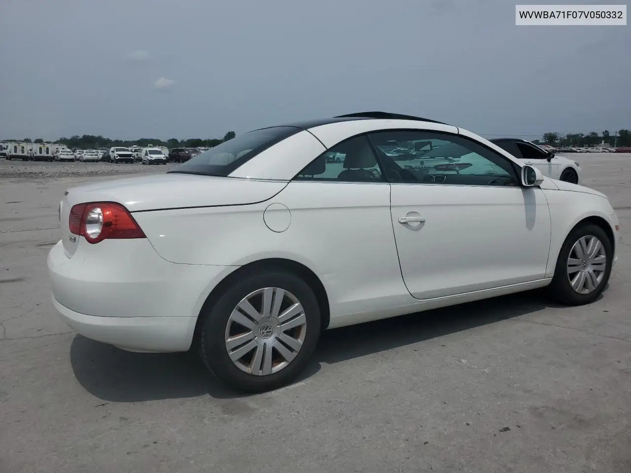 2007 Volkswagen Eos 2.0T VIN: WVWBA71F07V050332 Lot: 60832765