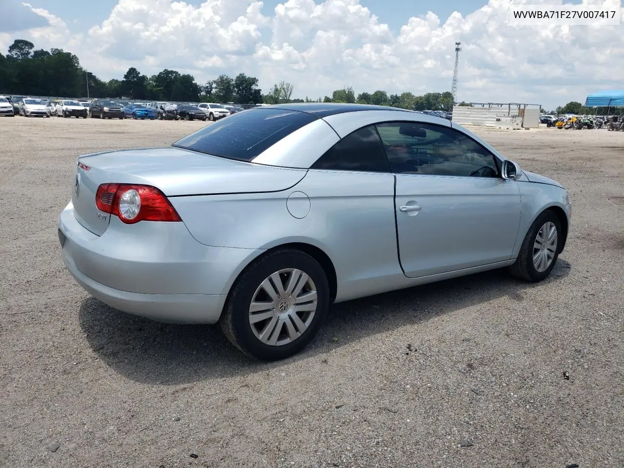 2007 Volkswagen Eos 2.0T VIN: WVWBA71F27V007417 Lot: 61975915