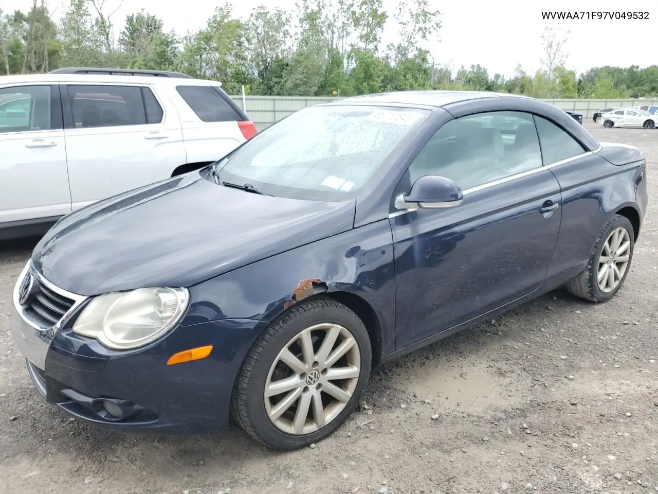 2007 Volkswagen Eos Base VIN: WVWAA71F97V049532 Lot: 65212845