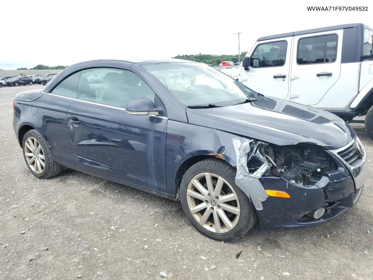 2007 Volkswagen Eos Base VIN: WVWAA71F97V049532 Lot: 65212845