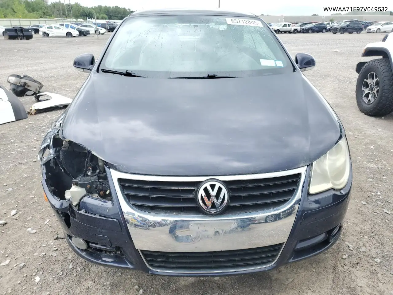 2007 Volkswagen Eos Base VIN: WVWAA71F97V049532 Lot: 65212845