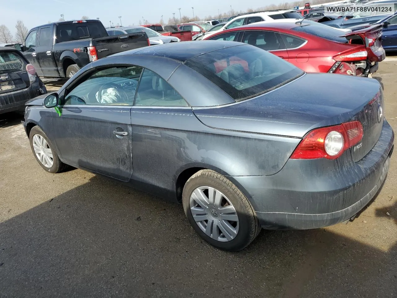 2008 Volkswagen Eos Turbo VIN: WVWBA71F88V041234 Lot: 44674664