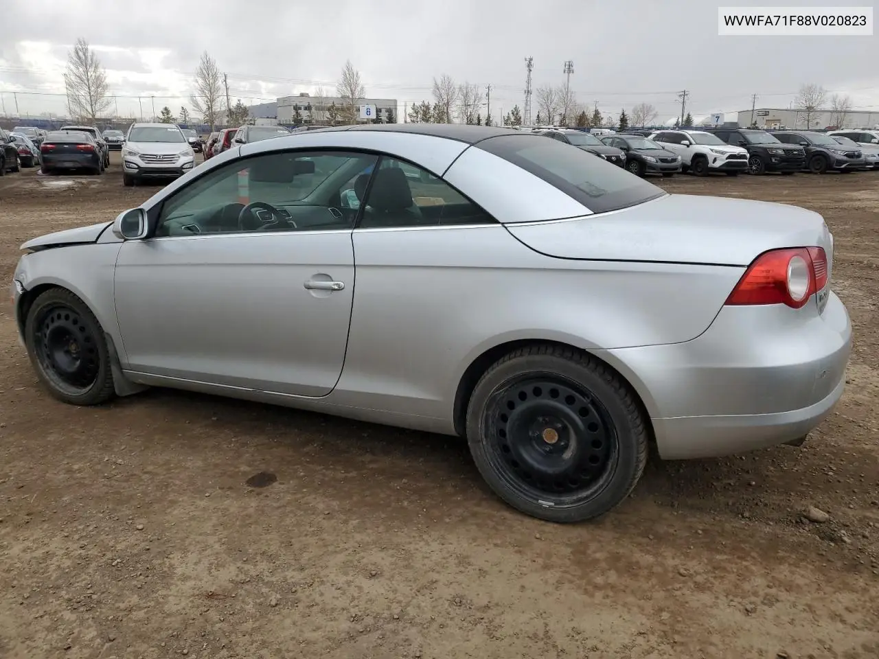 2008 Volkswagen Eos Lux VIN: WVWFA71F88V020823 Lot: 50247935
