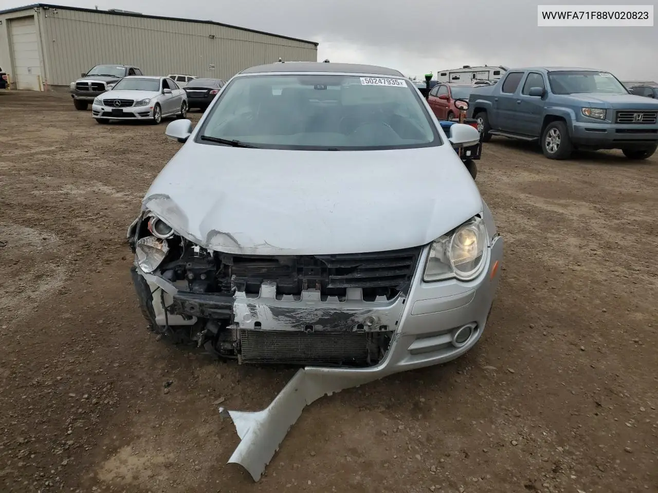 2008 Volkswagen Eos Lux VIN: WVWFA71F88V020823 Lot: 50247935