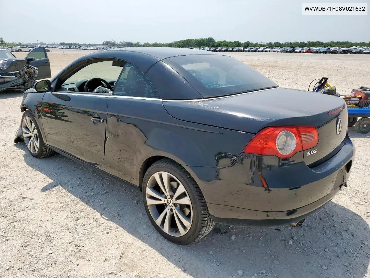 2008 Volkswagen Eos Vr6 VIN: WVWDB71F08V021632 Lot: 57168965