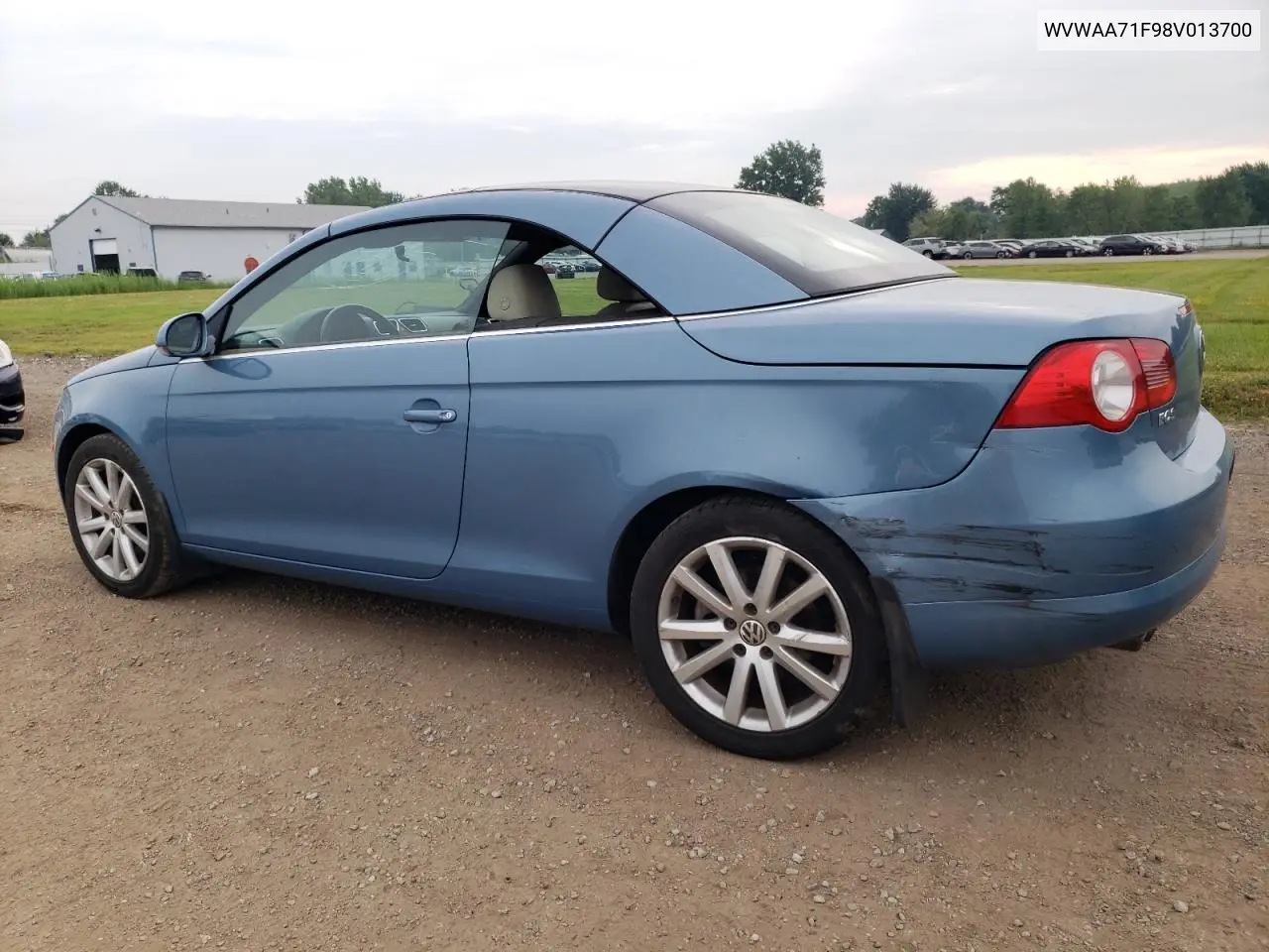 2008 Volkswagen Eos Turbo VIN: WVWAA71F98V013700 Lot: 64952675