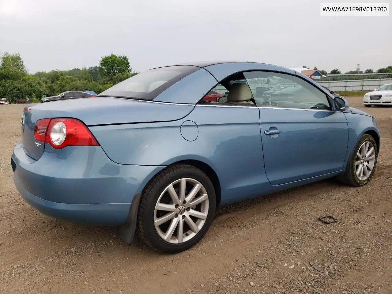 2008 Volkswagen Eos Turbo VIN: WVWAA71F98V013700 Lot: 64952675