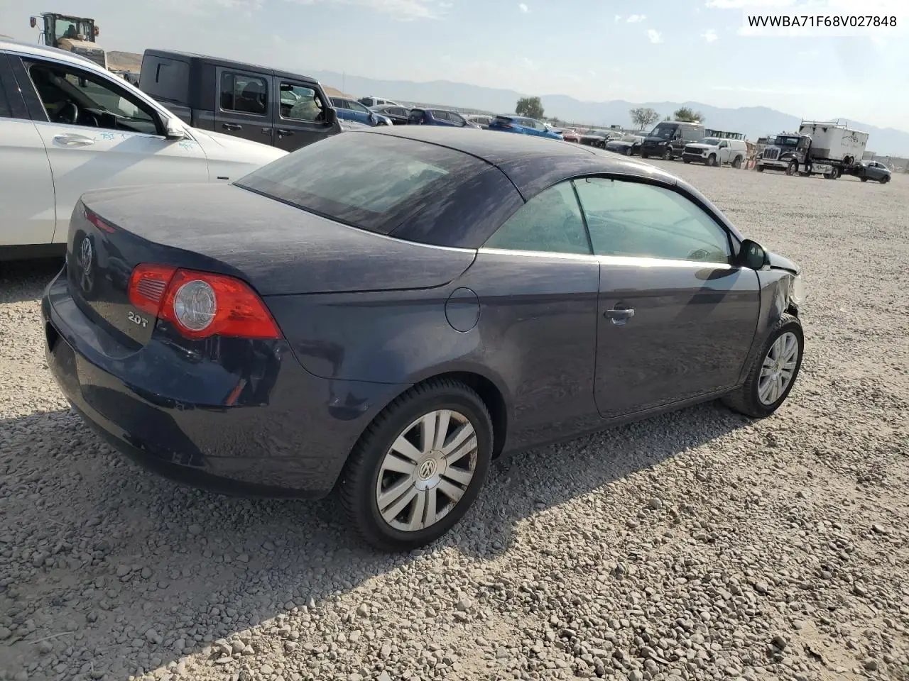 2008 Volkswagen Eos Turbo VIN: WVWBA71F68V027848 Lot: 65270655