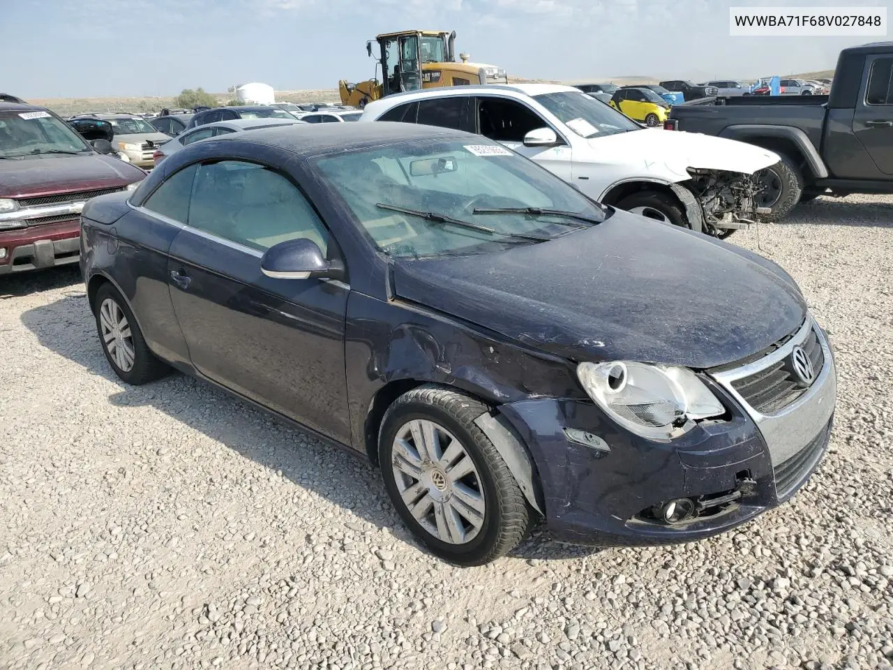 2008 Volkswagen Eos Turbo VIN: WVWBA71F68V027848 Lot: 65270655