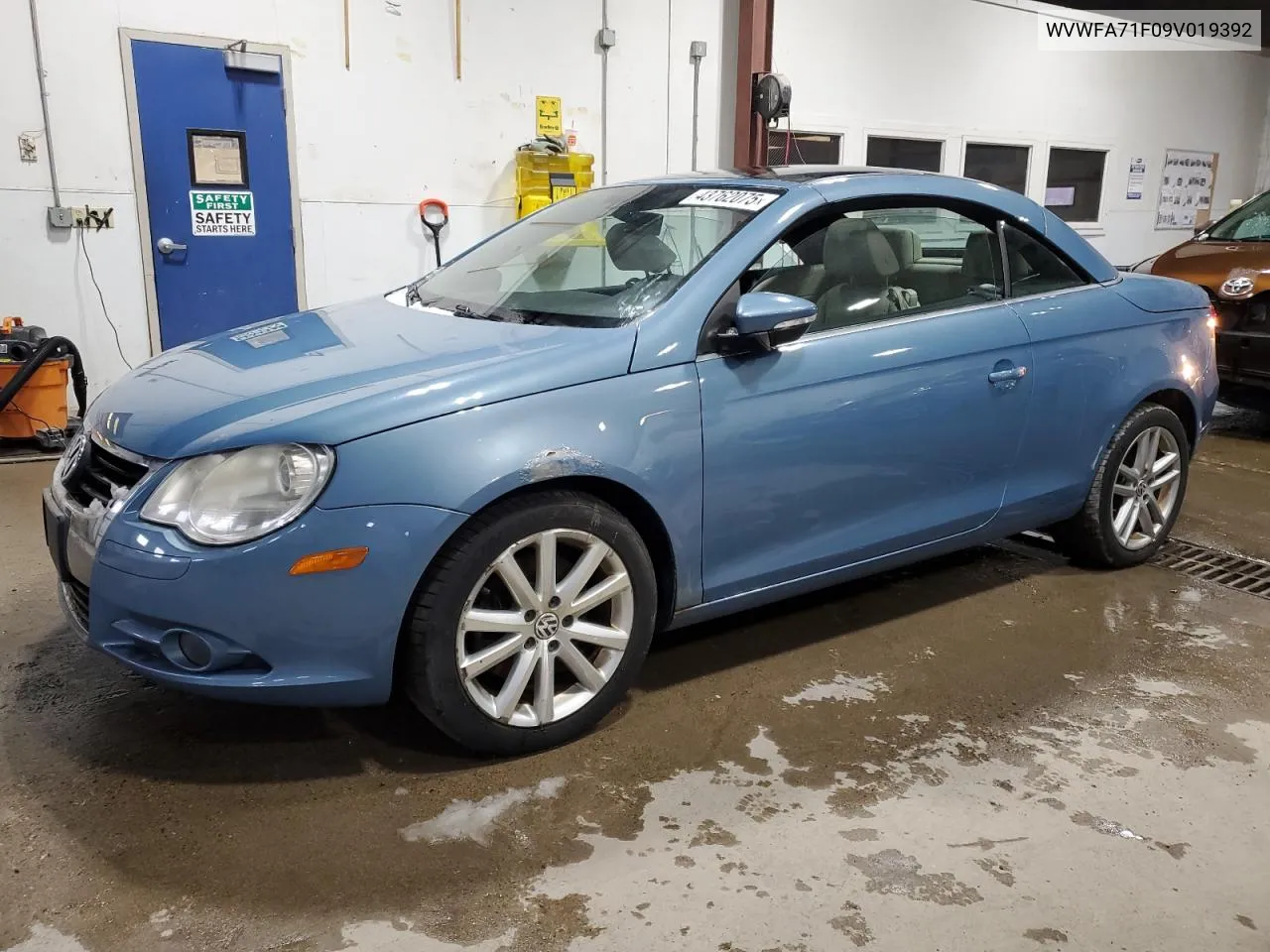 2009 Volkswagen Eos Lux VIN: WVWFA71F09V019392 Lot: 43762075