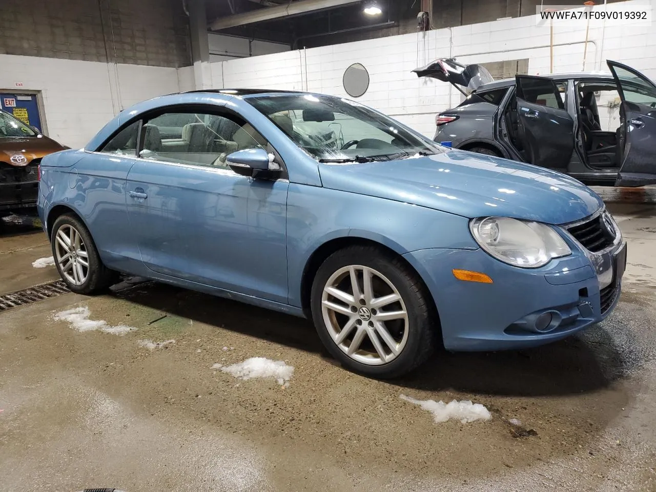 2009 Volkswagen Eos Lux VIN: WVWFA71F09V019392 Lot: 43762075