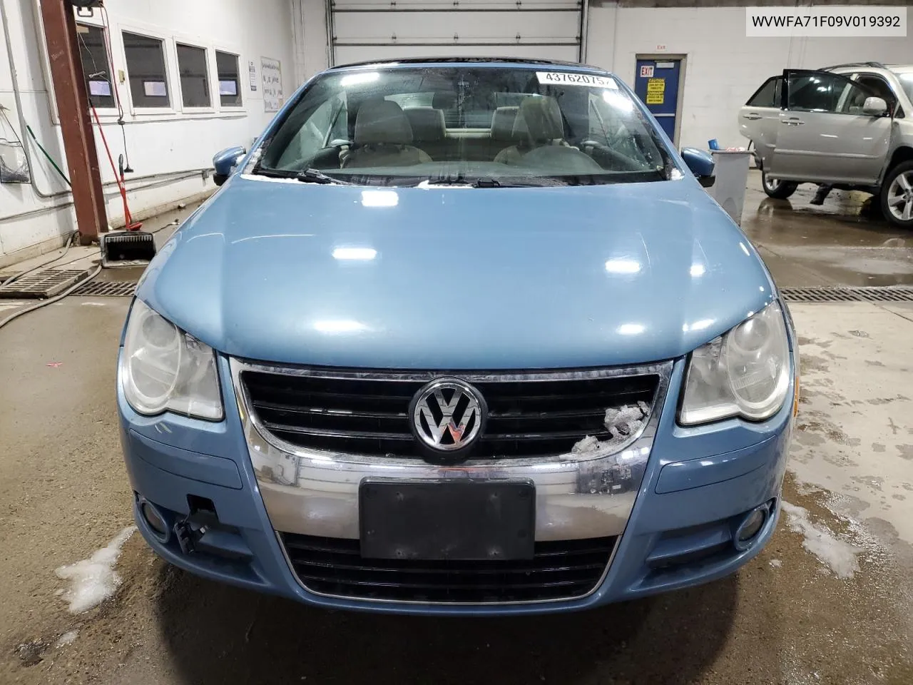 2009 Volkswagen Eos Lux VIN: WVWFA71F09V019392 Lot: 43762075