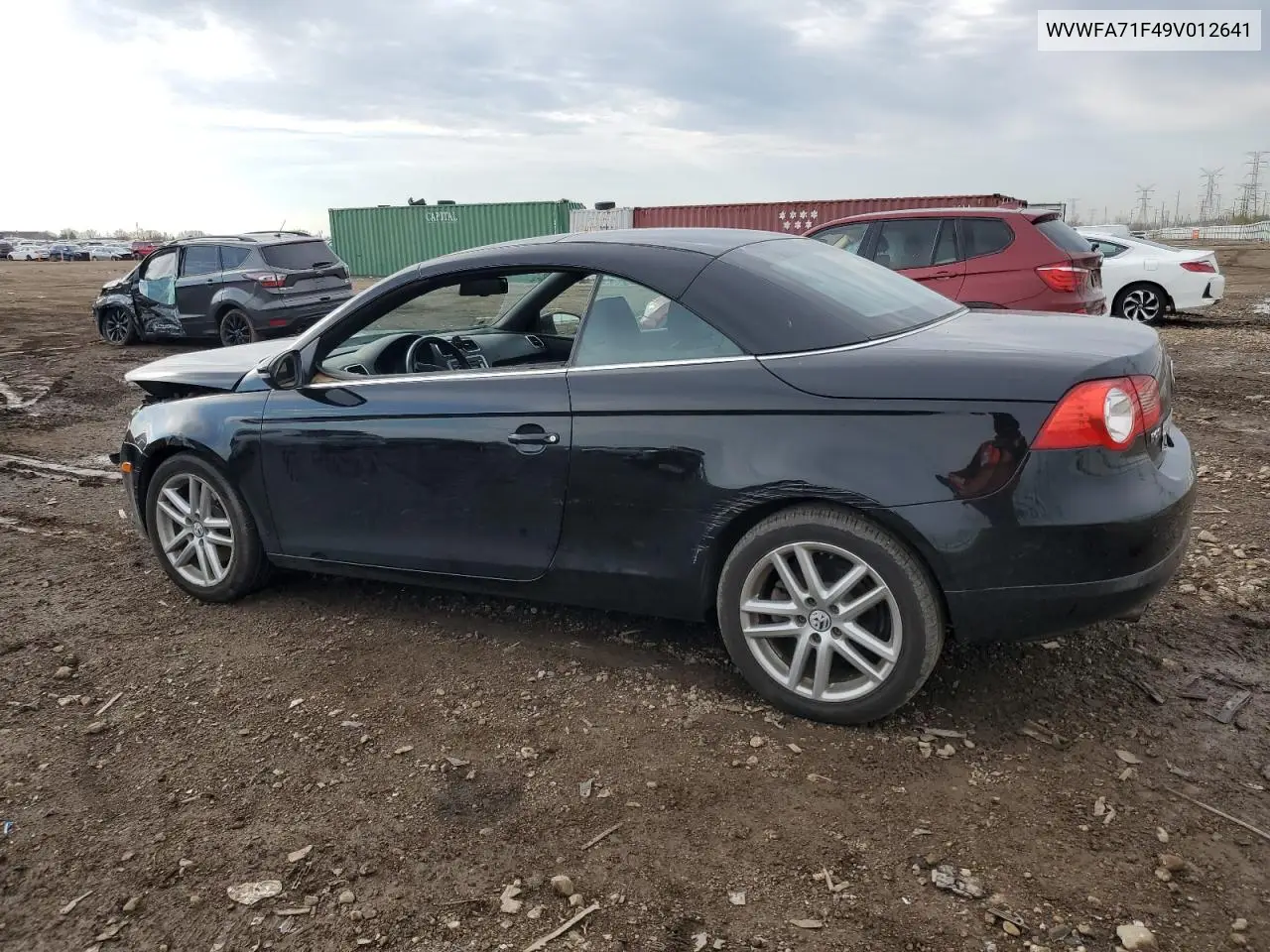 2009 Volkswagen Eos Lux VIN: WVWFA71F49V012641 Lot: 54148245