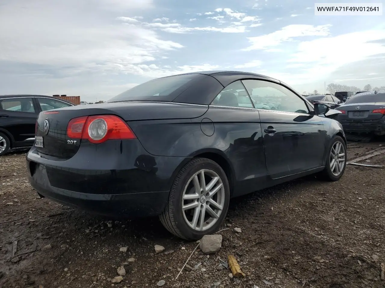 2009 Volkswagen Eos Lux VIN: WVWFA71F49V012641 Lot: 54148245