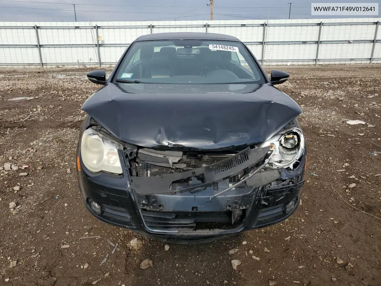 2009 Volkswagen Eos Lux VIN: WVWFA71F49V012641 Lot: 54148245