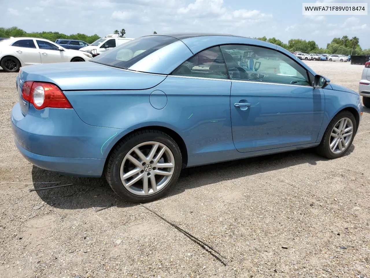 2009 Volkswagen Eos Lux VIN: WVWFA71F89V018474 Lot: 55139285