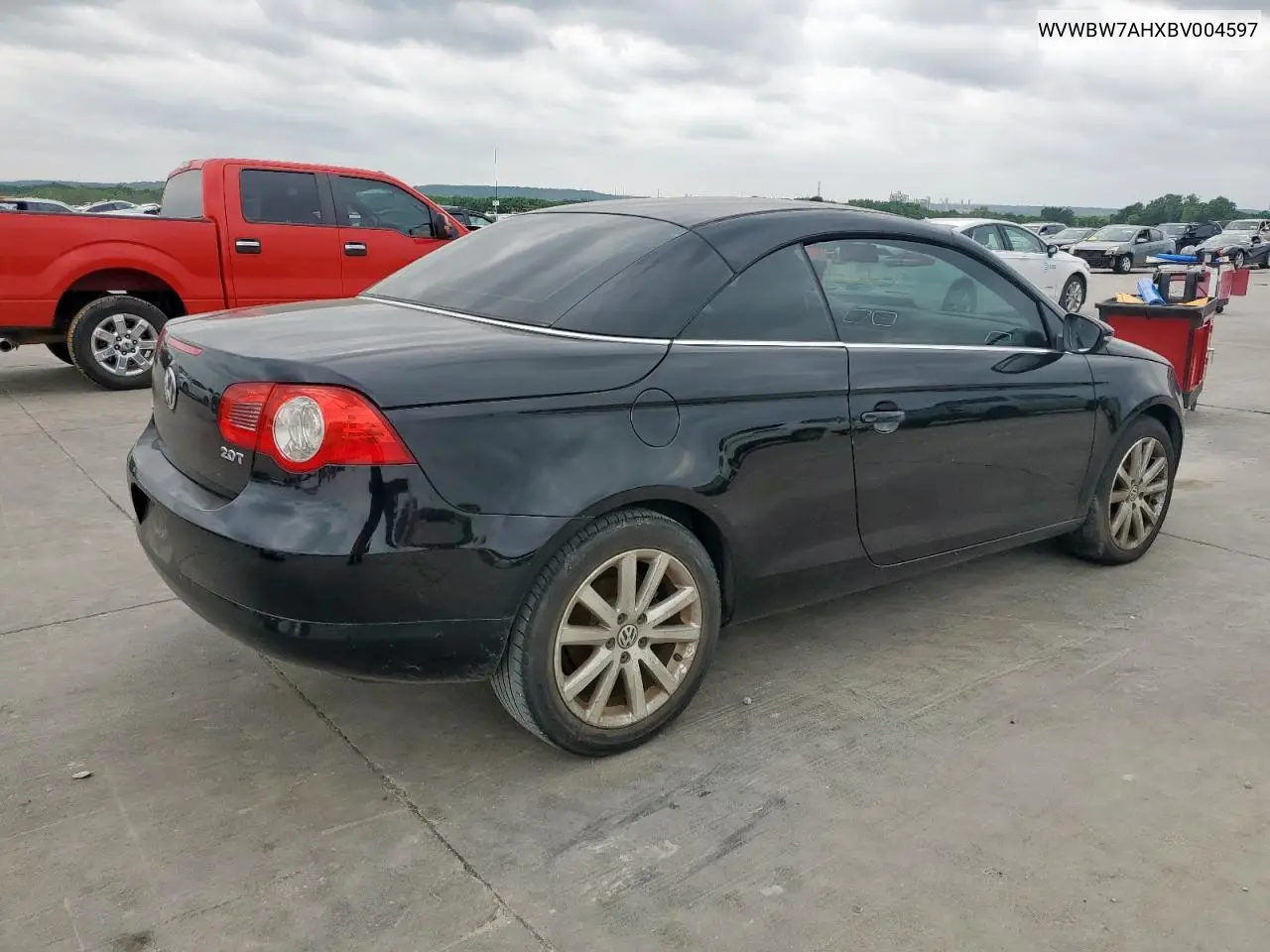 2011 Volkswagen Eos Komfort VIN: WVWBW7AHXBV004597 Lot: 55067525