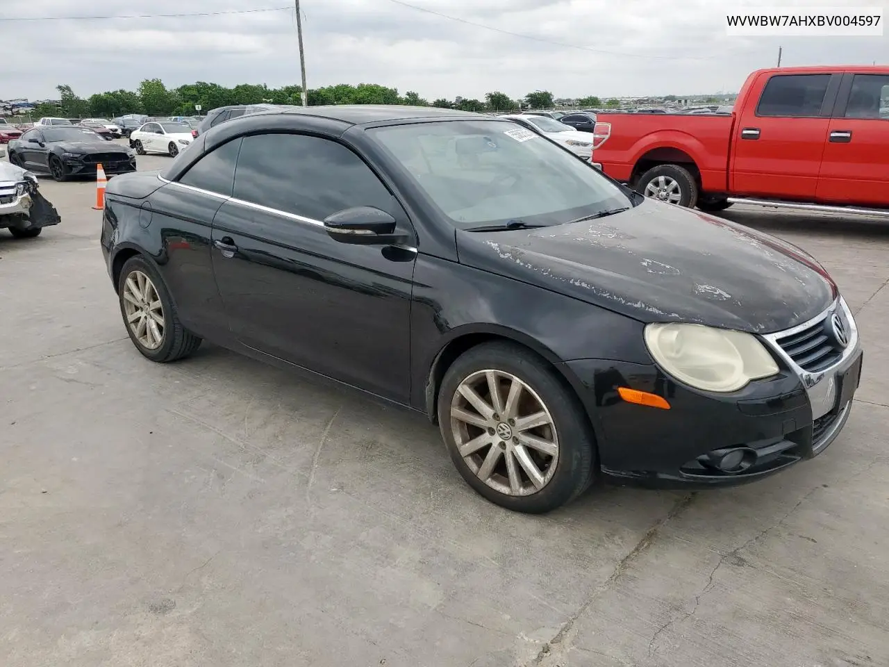 2011 Volkswagen Eos Komfort VIN: WVWBW7AHXBV004597 Lot: 55067525